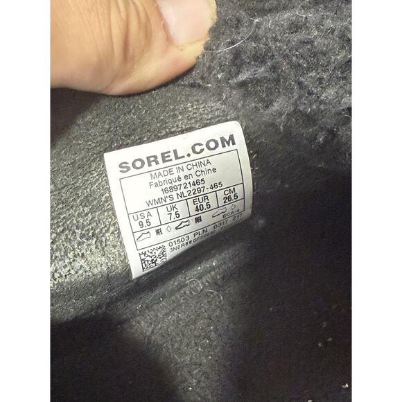 Sorel Cozy Carnival Women’s Size 9.5 Snow Winter Boots Blue NL2297-465 - Picture 6 of 6